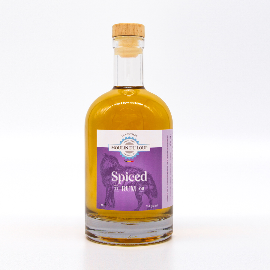 Rhum Brun Epicé / Spiced Rum – Distillerie Moulin du Loup
