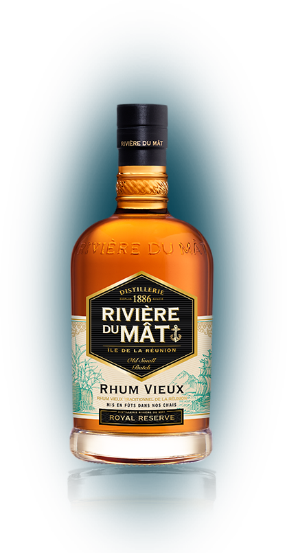Coffret Rivière du Mât Grande Réserve 70cl 40° + 2 Verres - Rhum